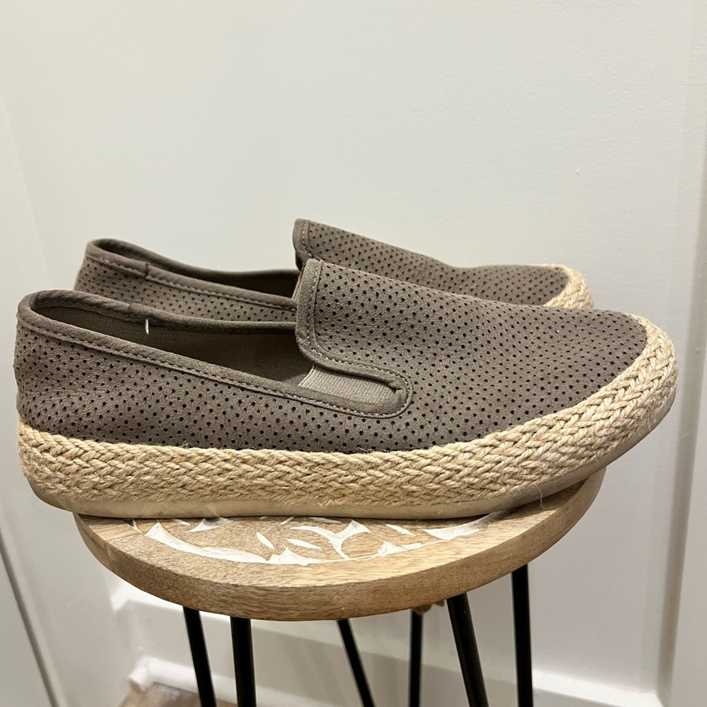 Espirit Brown Slip-On Loafers